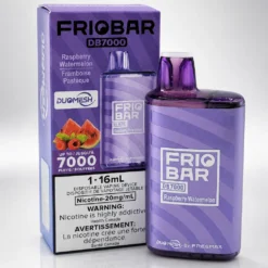 FRIOBAR Raspberry Watermelon DB7000 7000 puff 16mL 20mg disposable nicotine vape